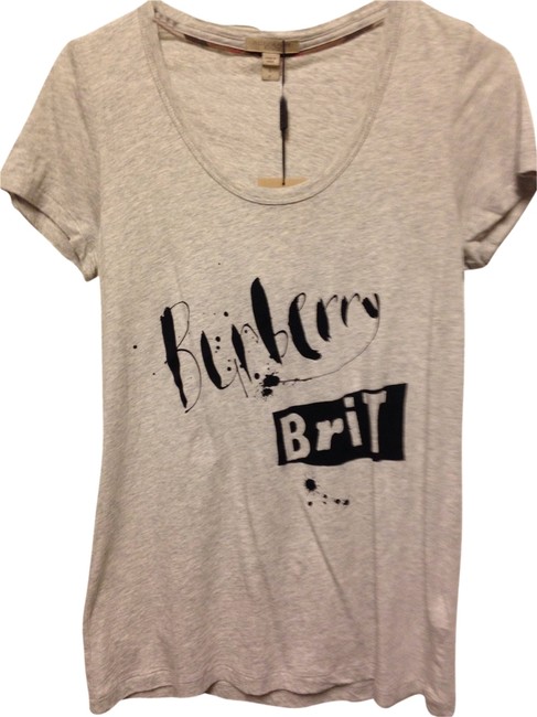 Burberry Beige Womens Graphic Abstract S Tee Shirt4 S
