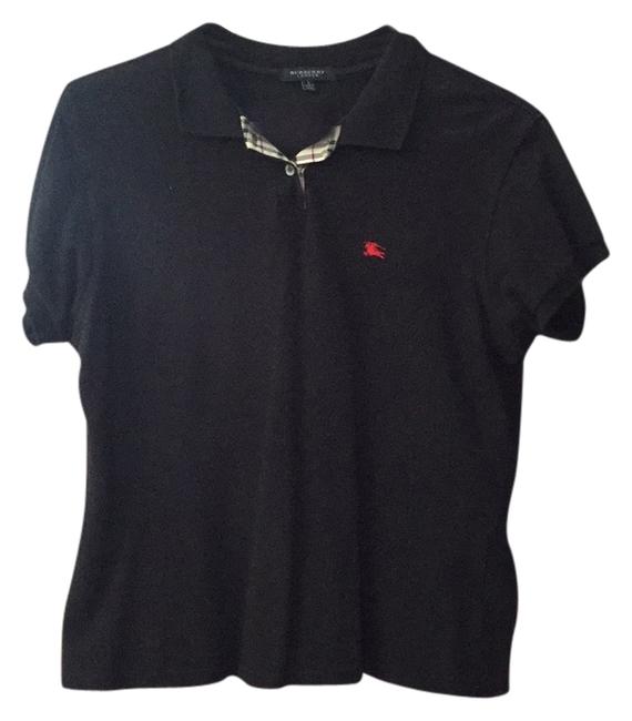 Burberry Blac Polo Tee Shirt12 L