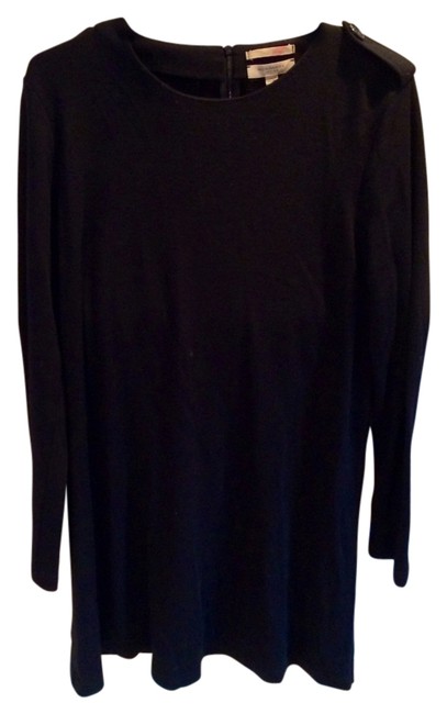 Burberry Black Above Knee WorkOffice Dress10 M