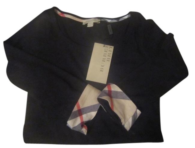 Burberry Black and Nude Britt Tee Shirt2 XS