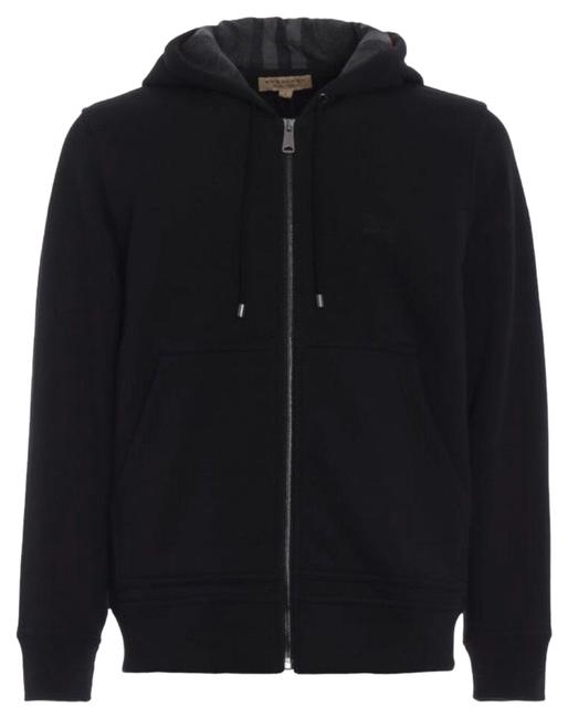 Burberry Black Cotton Mens Xxxl SweatshirtHoodie26 Plus 3x