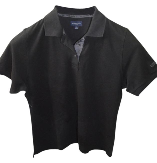Burberry Black Golf Tee Shirt4 S