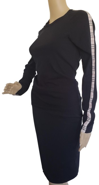 Burberry Black London Nova Check Long Sleeve Blouse4 S