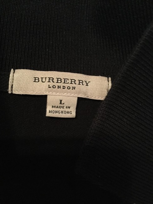 Burberry Black Polo Tee Shirt12 L