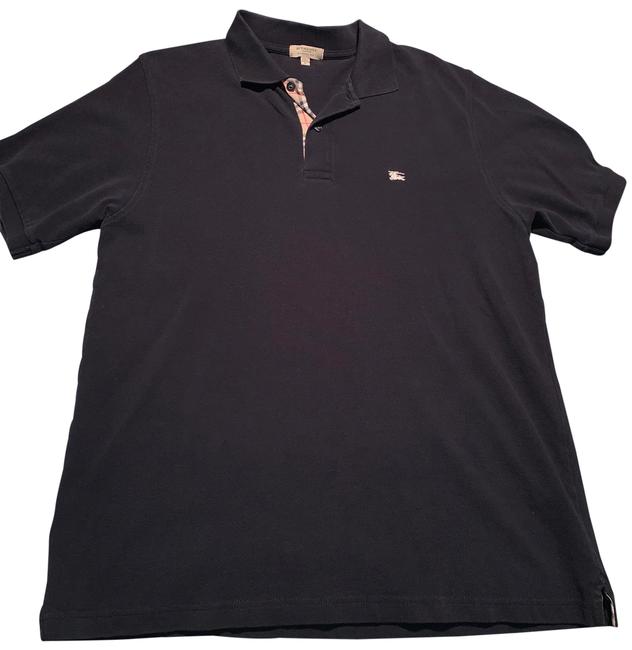 Burberry Black Polo Tee Shirt14 L