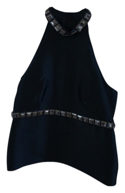 Burberry Black Usa Dryclean Only Halter Top4 S