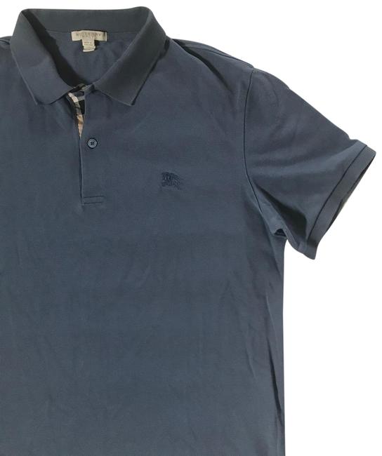 Burberry Blue Mens Polo Tee Shirt8 M