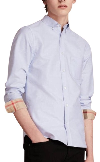 Burberry Blue Tee Shirt16 XL, Plus 0x