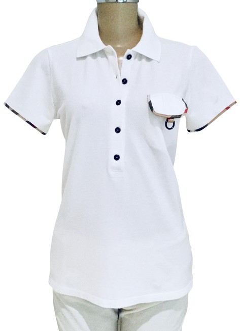 Burberry Branco Nova Check Trim Tank TopCami12 L