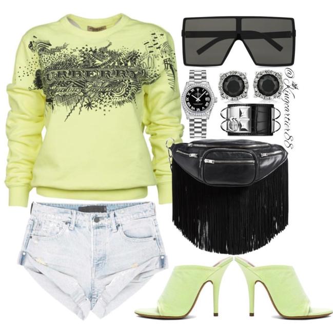 Burberry Bright Lemon Sweater SweatshirtHoodie4 S