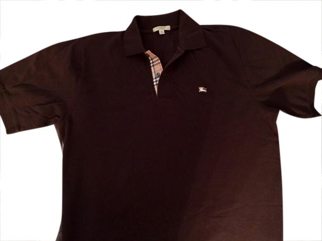 Burberry Brown Polo Tee Shirt8 M