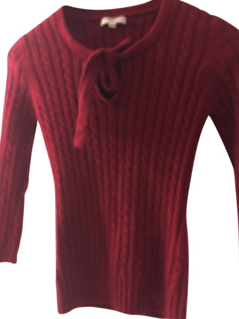 Burberry Burgundy Sweater