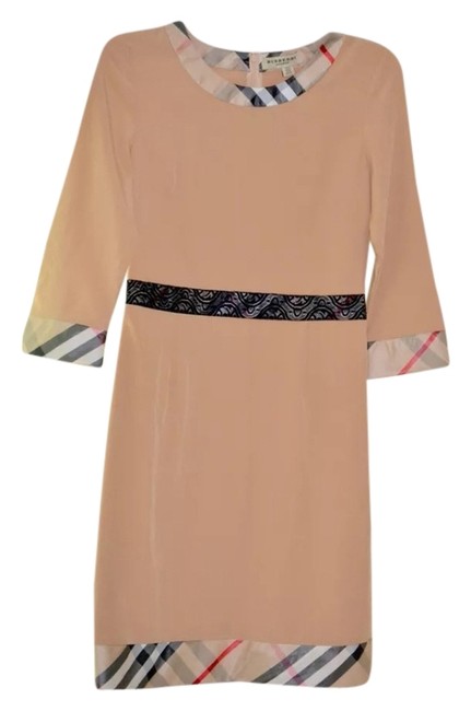 Burberry Camel Knee Length WorkOffice Dress2 XS
