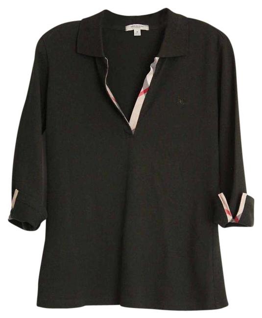 Burberry Camo Green Novacheck Blouse10 M