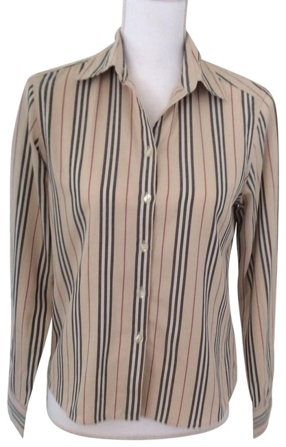 Burberry Check Blouse8 M