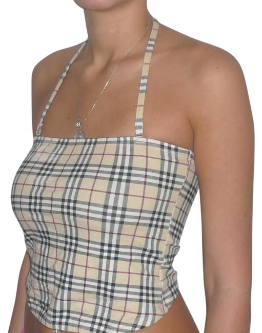 Burberry Check Tube Halter Top8 M