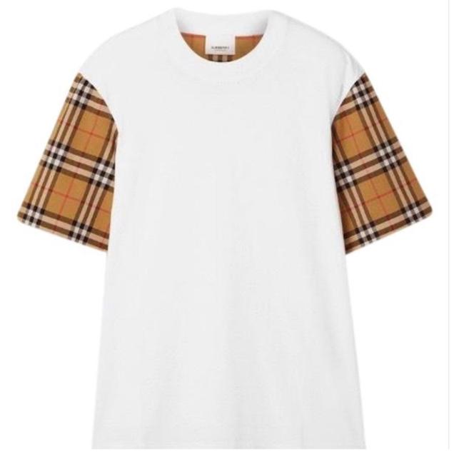 Burberry Checked Sleeve Tee Shirt16 XL, Plus 0x