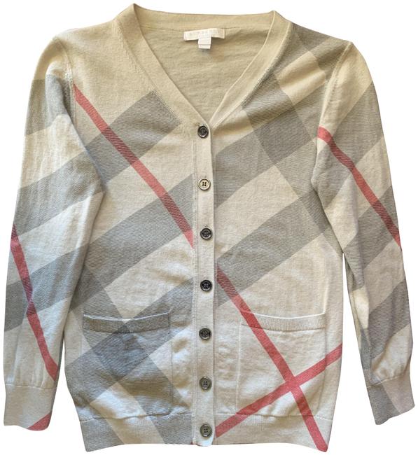 Burberry Childrens Plaid Cardigan10 M