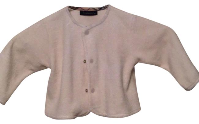 Burberry Cream 9 Month Old Baby SweatshirtHoodie0 XS