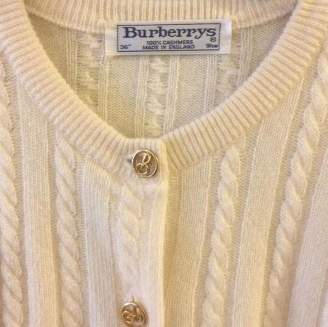 Burberry Cream Cardigan8 M