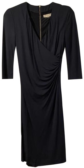 Burberry Deep Navy Mid length WorkOffice Dress4 S