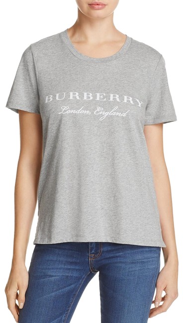 Burberry Gray Basic Logo Tee Shirt12 L