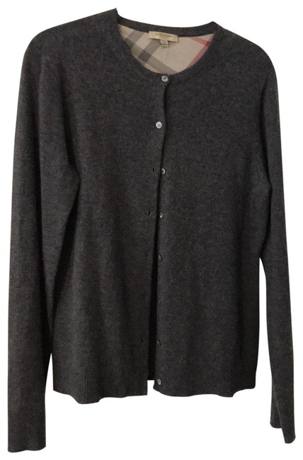 Burberry Gray Cardigan14 L