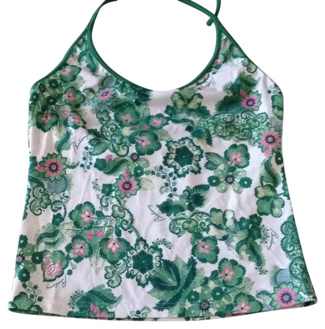 Burberry Green Flower with Print Activewear Top6 S, 28