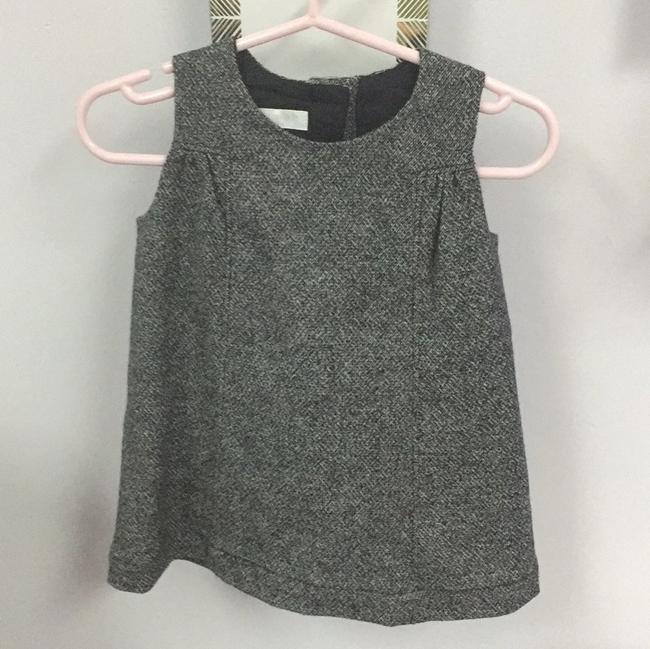 Burberry Grey Knee Length Short Casual DressOS one size