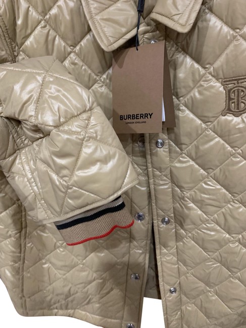 Burberry Heathfield Frinton Knitt Cuff Honey Sweater