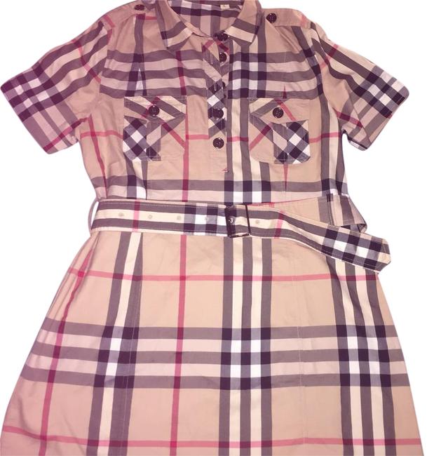 Burberry High low Short Casual Dress8 M