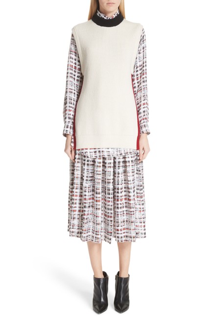 Burberry Knox 55 Wool Cashmere Natural Sweater