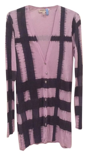Burberry LavenderGray Cardigan8 M