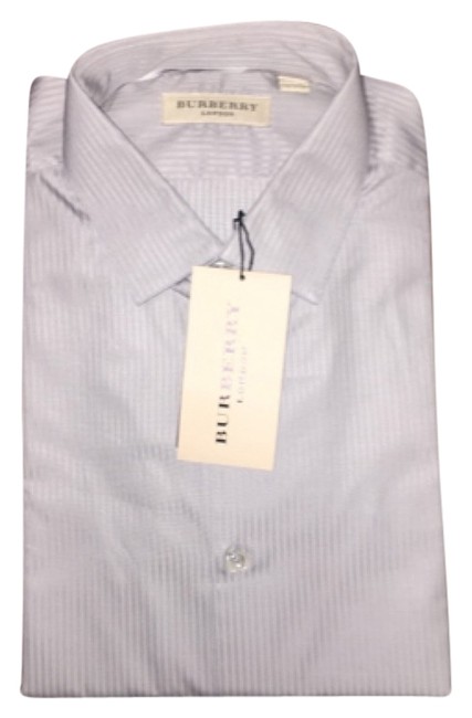 Burberry Light Grey Melforth Button down Top8 M