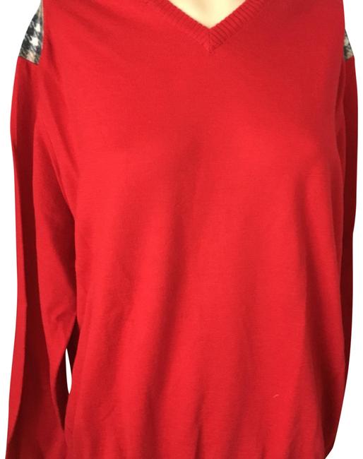 Burberry London Signature Red Sweater