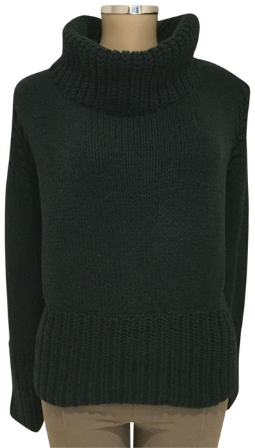 Burberry London Turtlenec Black Emerald Sweater