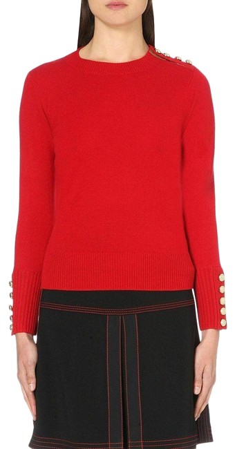 Burberry Meesebrook Cashmere Womens Jumper Red Sweater