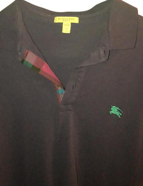 Burberry Mens Polo Purple Top