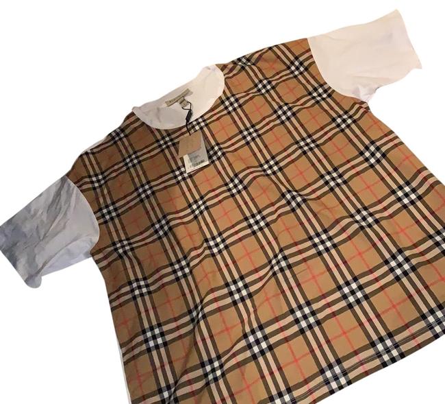 Burberry Multicolor Huddersfield Check Tee Shirt12 L