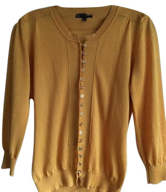 Burberry Mustard Cardigan12 L