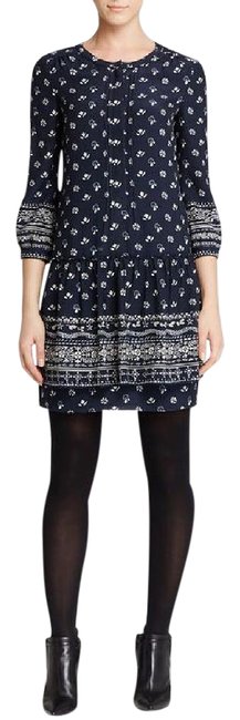 Burberry Navy Brit Lelia Short Casual Dress6 S