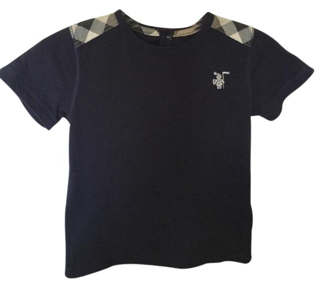 Burberry Navy lancel Baby Tee ShirtOS one size