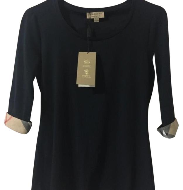 Burberry Navy Tee Shirt4 S