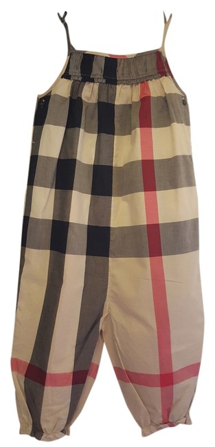 Burberry New Classic Check Month RomperJumpsuit