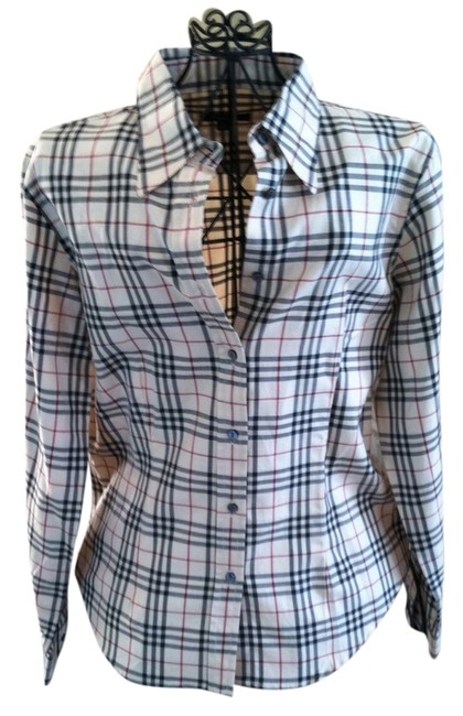 Burberry Nova Check Button Down