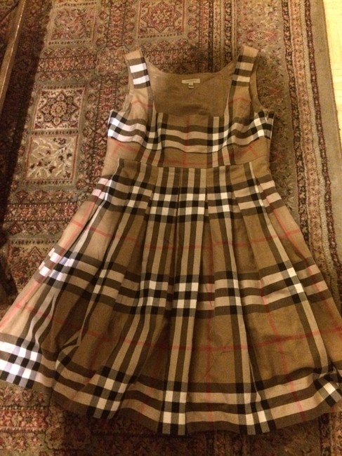 Burberry Nova Check Short Casual Dress10 M