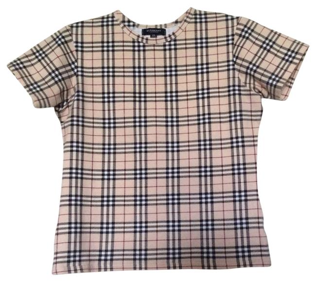 Burberry Nova Check Tee Shirt0 XS