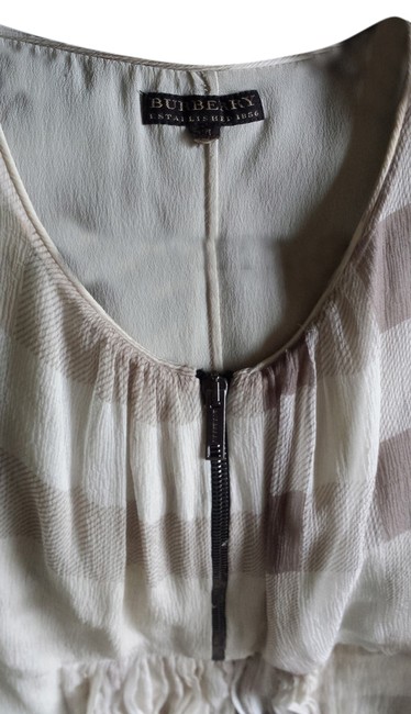 Burberry Nude Mid length Short Casual Dress10 M