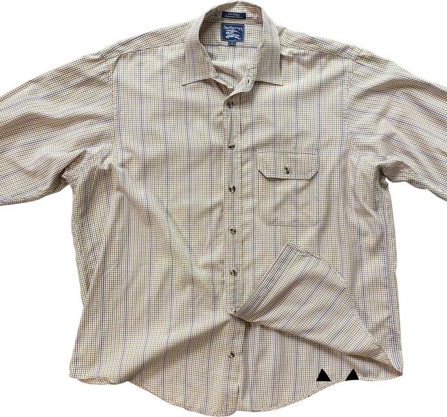 Burberry Nwot Button down Top16 XL, Plus 0x