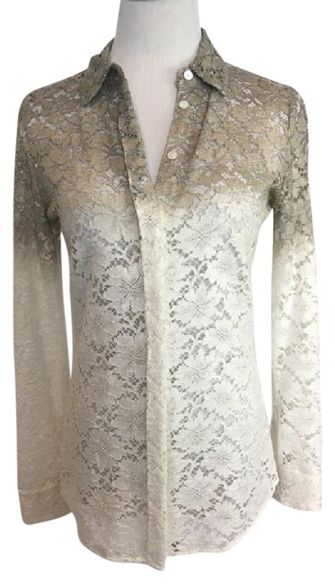 Burberry Ombre Lace Blouse0 XS